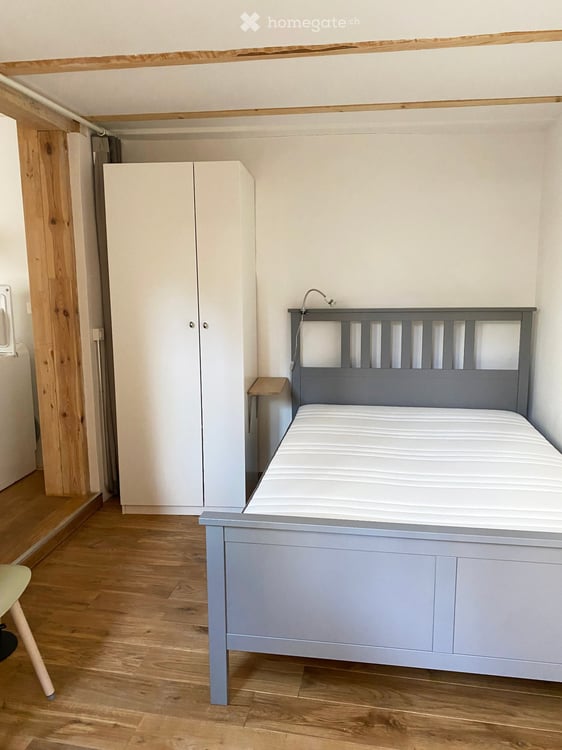 2 pièces (meublé) avec loggia et jardin dans le Bourg 2
