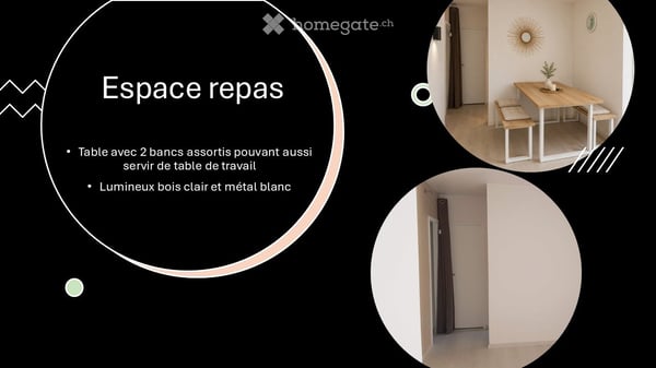 Meublé de 2 pièces, prêt à vivre - A partir du 1er septembre 3