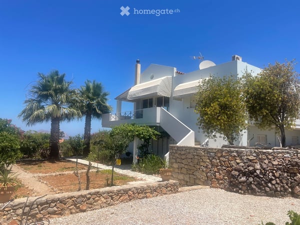 Maison de rêve en Crête, piscine, vue mer, oliviers et vigne 1