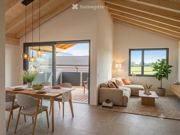Appartement neuf 3.5 pièces attique 98m2 1