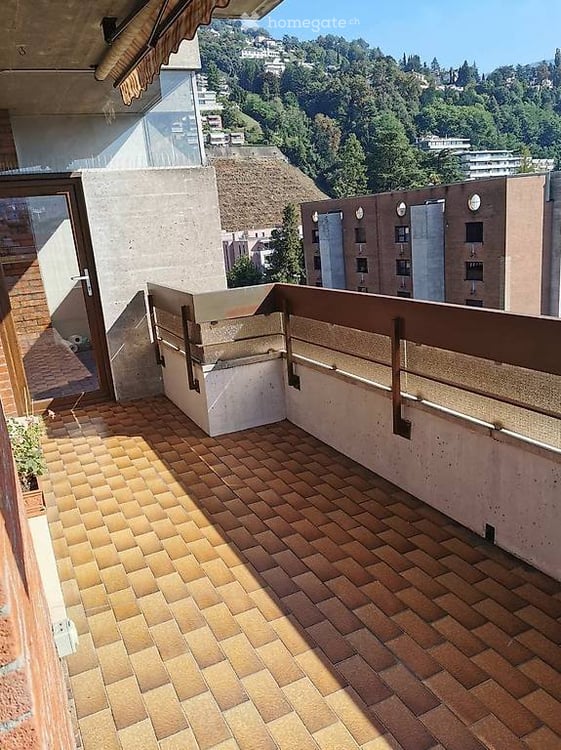 Lugano, affitto 1.5 locali con 3 balconi 4