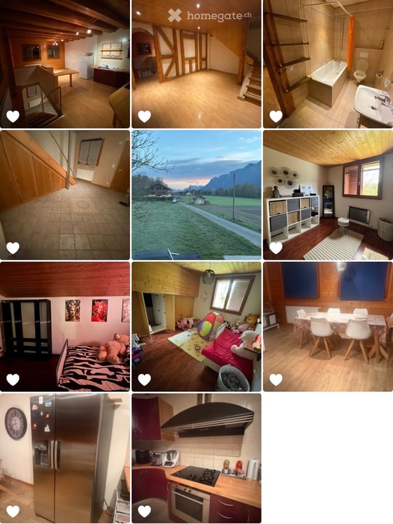 À louer appartement 5 pièces en triplex à Illarsaz 5