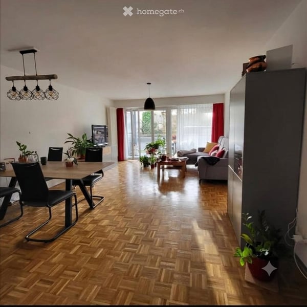 Nachmieter: Helle 5.5-Zi-Wohnung, 7 Min. zum Bahnhof Murten 1