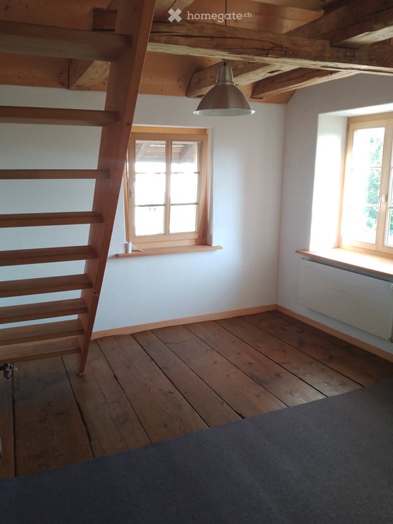 48 m2 Zimmer LILIA: 3 ZIMMER ALS MAISONETTE - BUBIKON 3