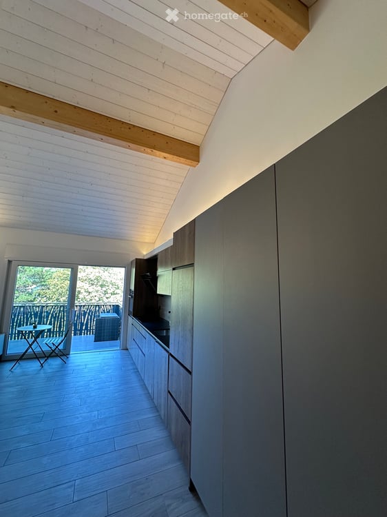 Beau studio neuf en attique 5