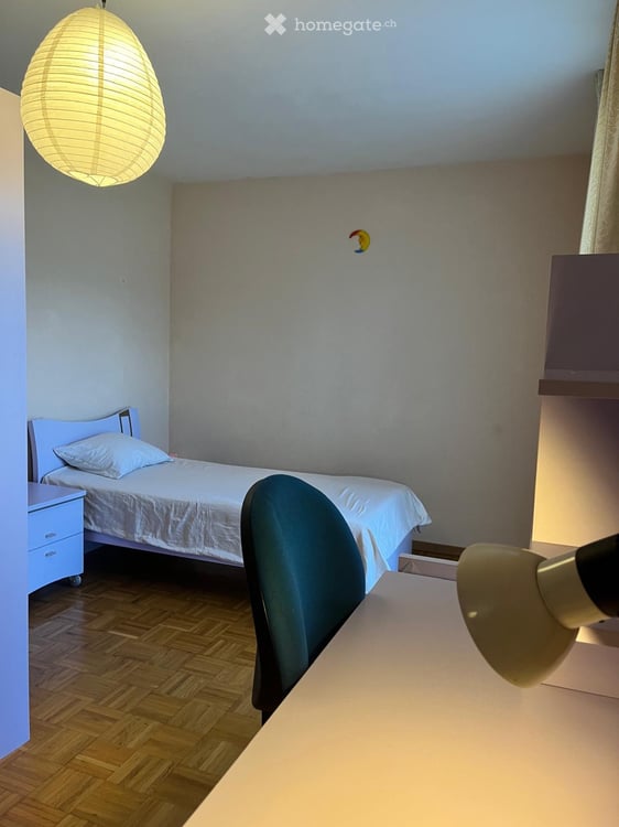 Belle chambre meublée  Étudiante  Aire-la-Ville 1