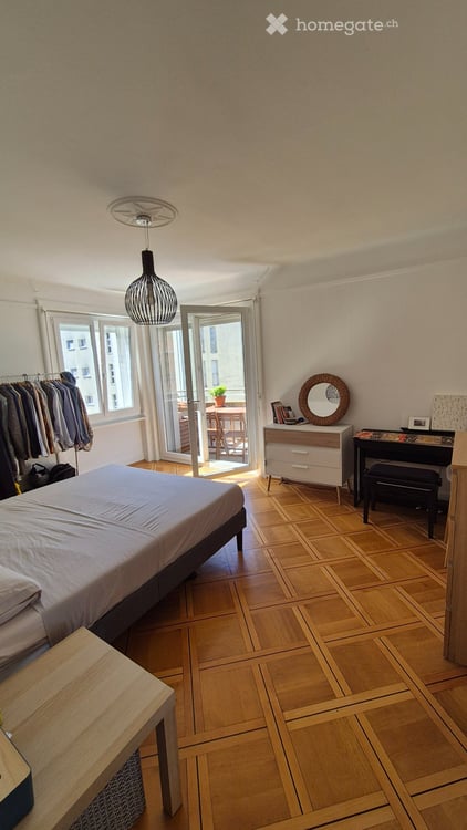 Sous-location meublée, 10 min gare de Lausanne Sept/Oct 5