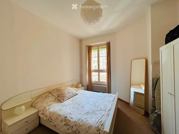 CHF 2,550 incl. charges, 3-room, 60m², Maximum 1-year lease 2