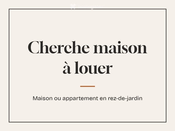 Cherche à louer 14
