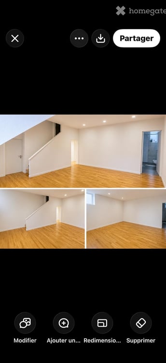 A louer appartement 3.5 pieces 1