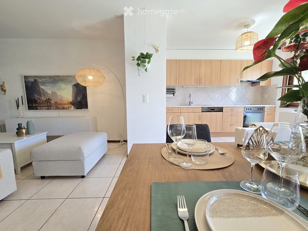 À louer- Sion chambre colloc- app. meublé 3.5 pièces 88 m2 2