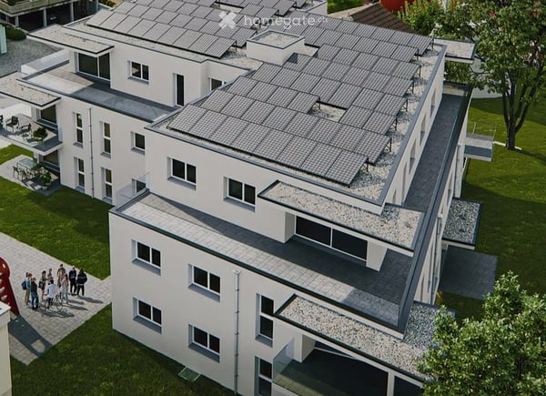 3 1/2 au rez d'un immeuble neuf 1