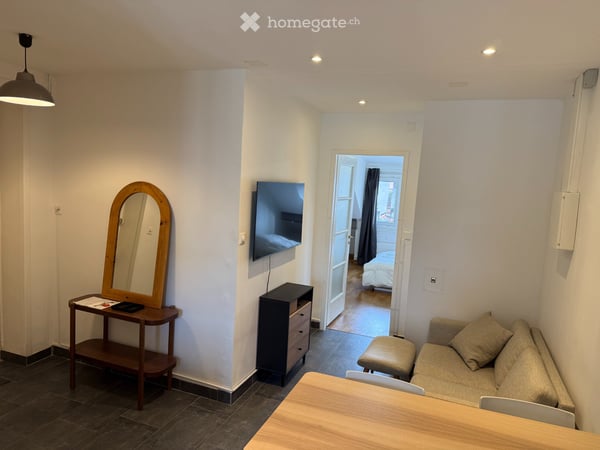 3-pièces (1 chambre) meublé, 50 m², coin calme des Pâquis 4