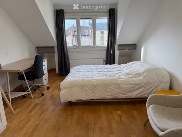3-pièces (1 chambre) meublé, 50 m², coin calme des Pâquis 3