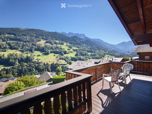 Appartement magnifique face aux montagnes 1