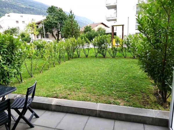 Sion - Studio minergie avec terrasse et pelouse 4