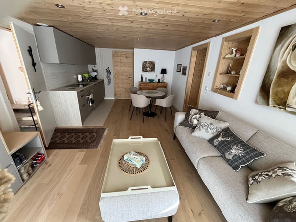 1.5 pcs Cosy meublé terrasse - Rte royale Les Diablerets 3