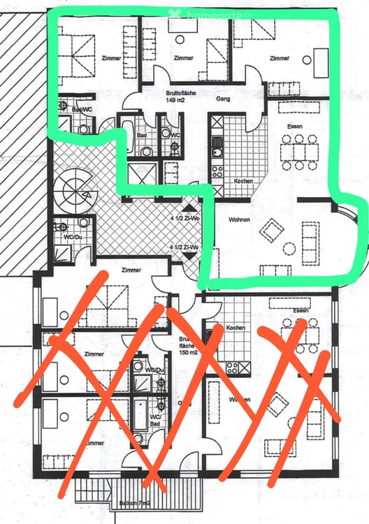 Grand appartement - Susten 5