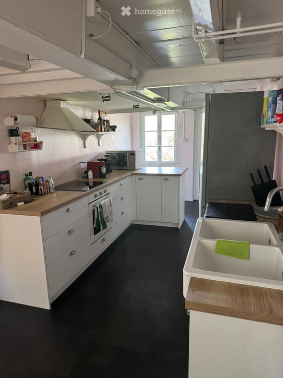 2.5 en duplex avec jardin dans ancienne ferme 4