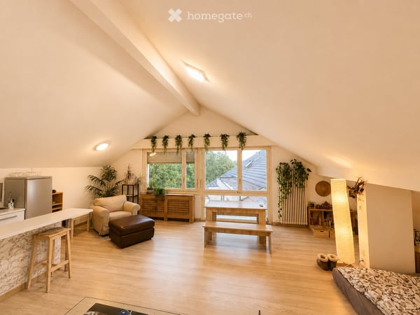 Charmant appartement meublé en attique à Coppet 4