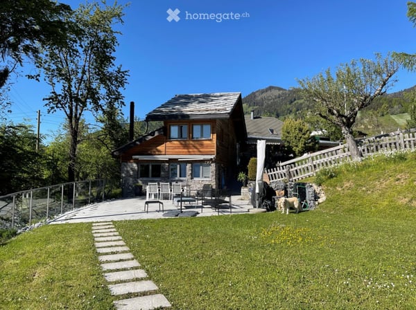 Location à l'année - Chalet au Vallon de Villard avec vue. 1