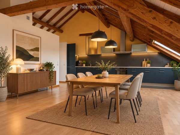 Appartement de caractère de 120 m² avec cheminée 1