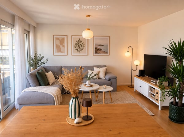 3,5 pièces à louer à court terme, CHF 3'600. par mois 1