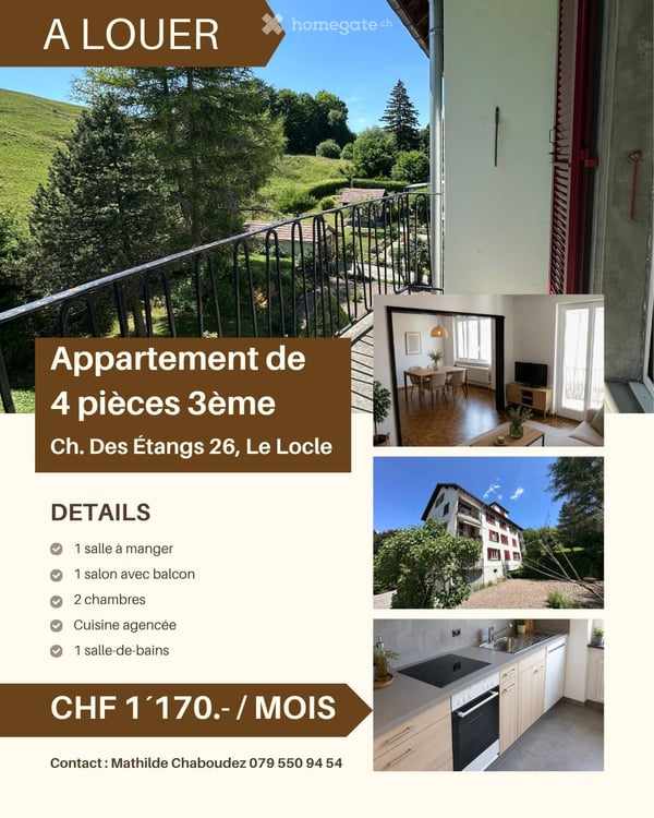 4.5 pièces à louer 15