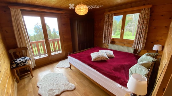 A louer cet hiver chalet meublé vue imprenable sur les Alpes 3