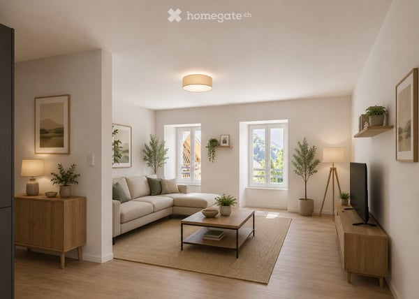 Charmant appartement neuf, 3.5 pièces, 48m2, jardin privatif 1