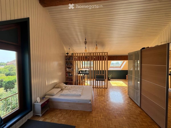 Chambres à louer en colocation à Etoy (grand espace communs) 5