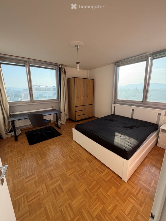 Chambres meublées avec vue panoramique, piscine sur le toit 1