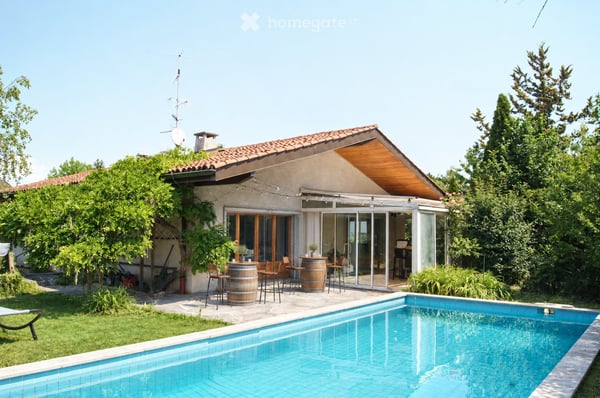 Chambre dans villa avec piscine Thônex 3
