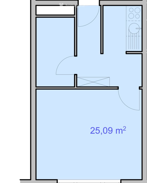 Location à lannée - studio rénové surface habitable de 30m2 5