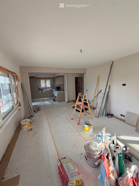 À LOUER À CORIN APPARTEMENT 1,5 PIÈCES ENTIÈREMENT RÉNOVÉ 1