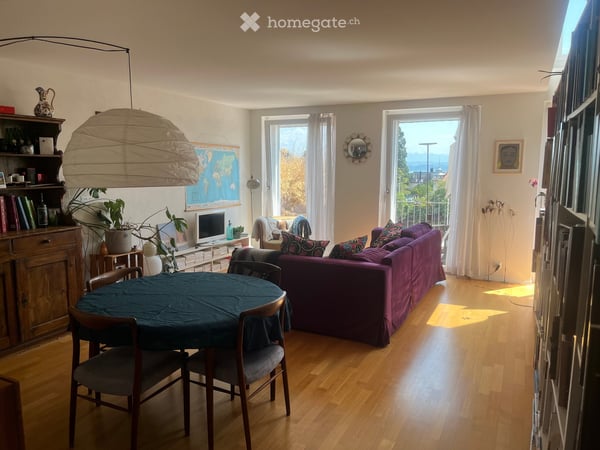 Duplex lumineux de 3,5 pièces, disponible au 15 décembre. 1