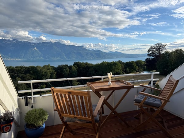 Duplex avec vue sur le lac -Vevey- Chardonne 1
