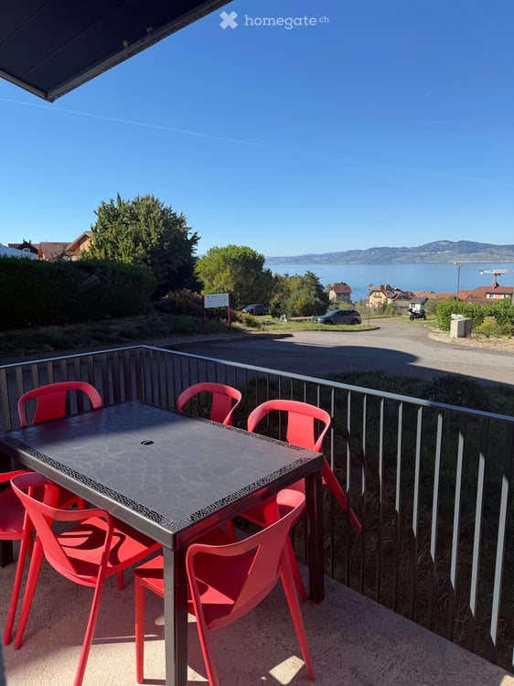 Magnifique 2,5 pièces VUE LAC LÉMAN St-Gingolph Balcon 1
