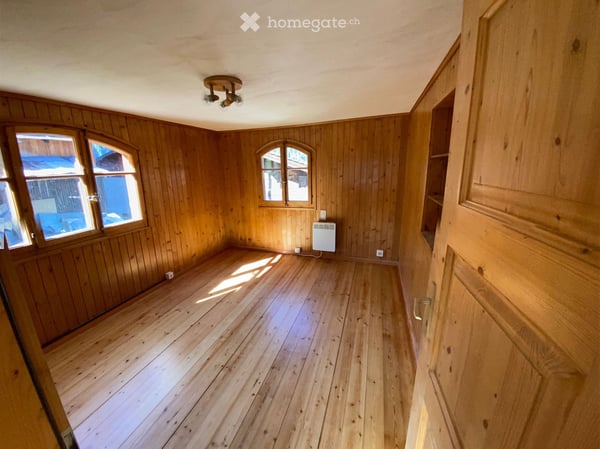 Appartement dans chalet mitoyen à Ayer 1
