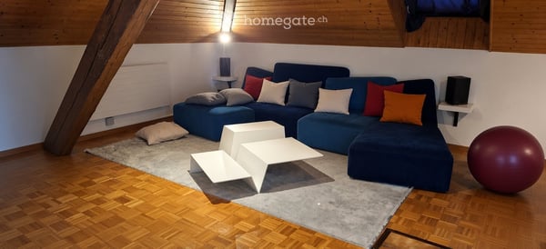 Spacieux 4 pièces sous les toits env. 130 m² 3 chambres 1
