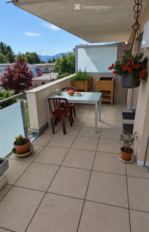 Appartement 3 pièces, balcon, cave et place de parc 5
