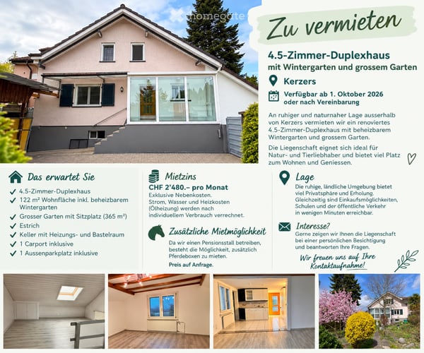 4.5 Zi. Haus mit grossem Garten 9