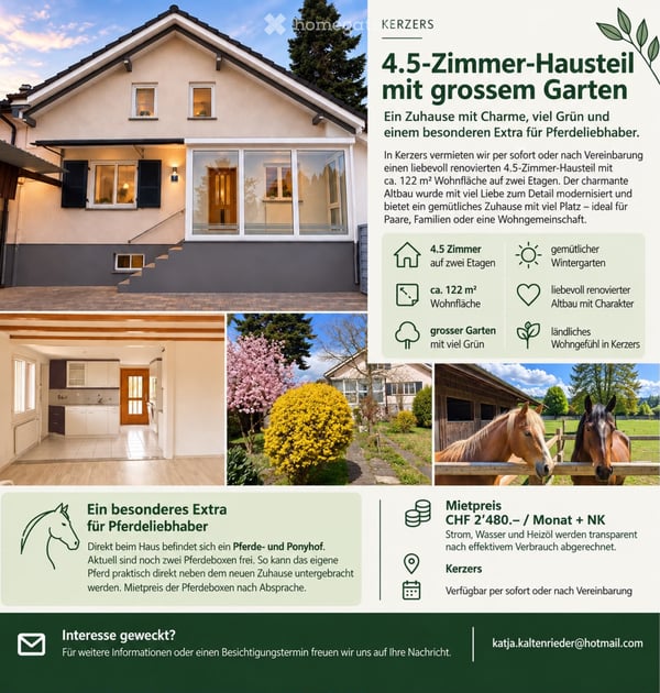 4.5 Zi. Haus mit grossem Garten 8