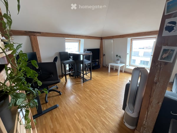 2 pièces en attique, quartier Prélaz (Lausanne) 1