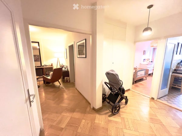 Appartement de 3.5p. traversant avec 2 balcons  Florissant 4