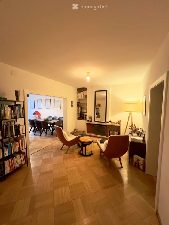 Appartement de 3.5p. traversant avec 2 balcons  Florissant 3