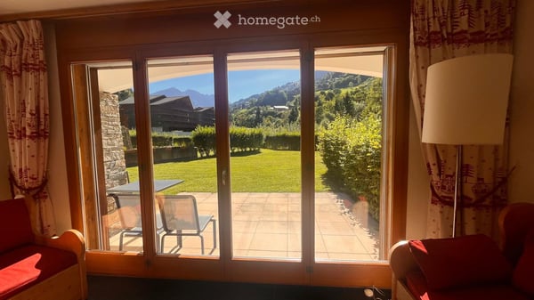 Val-dIlliez 2.5p + studio attenant -2 logements ou ensemble 4