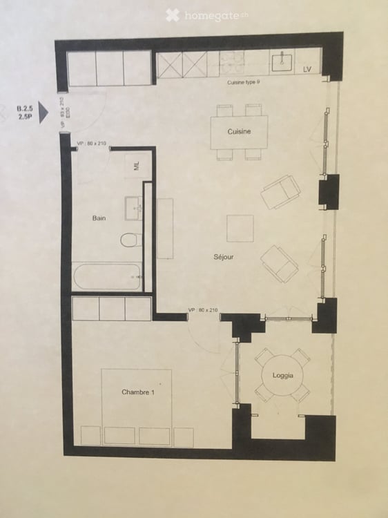 Appartement récent de 2,5 pièces avec vue sur les montagnes 4