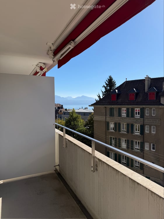 1,5 pièces à louer Lausanne Pontaise 2