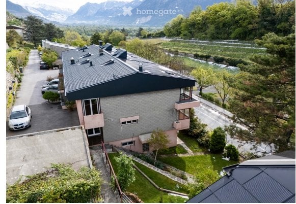 Sion Platta maison de 7.5 pces + box garage + jardin